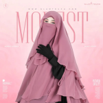 ABRU 3 LAYER HIJAB NIQAB SET | GT-1646