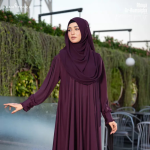 ABAYA AR-RUMAISHA PREMIUM SNAP BUTTON ABAYA | GT-2101